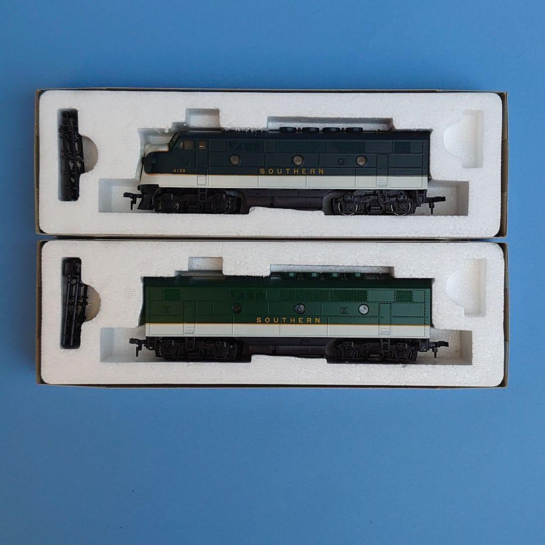 KATO HO アメリカ形DL F3 サザンA＋B(M無)2両セット