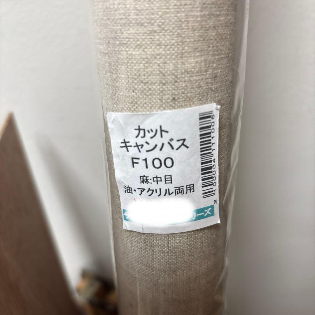 F100号木枠とキャンバス布セット