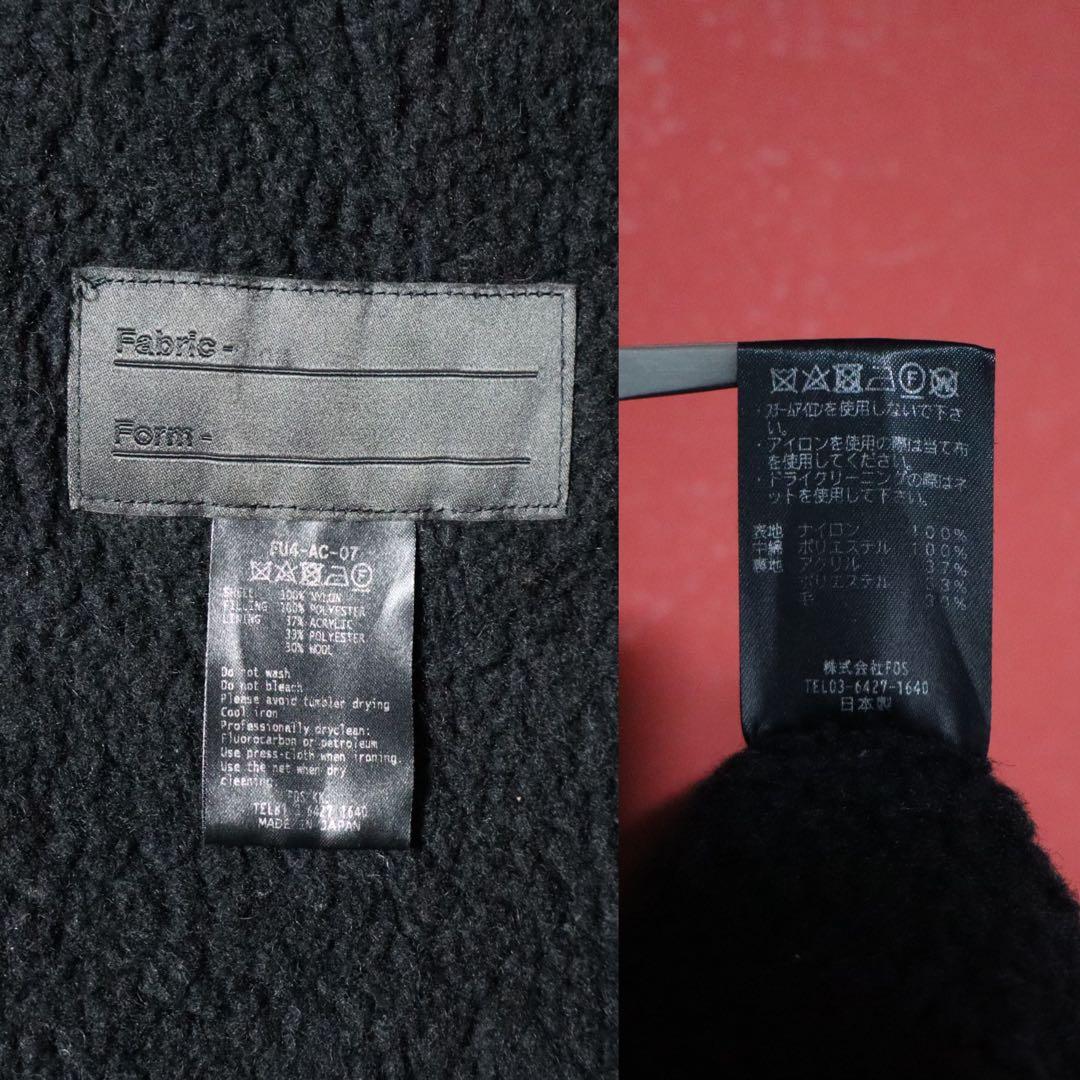 【モード】FUMITO GANRYU ジップデザイン ナイロン ネックウォーマー