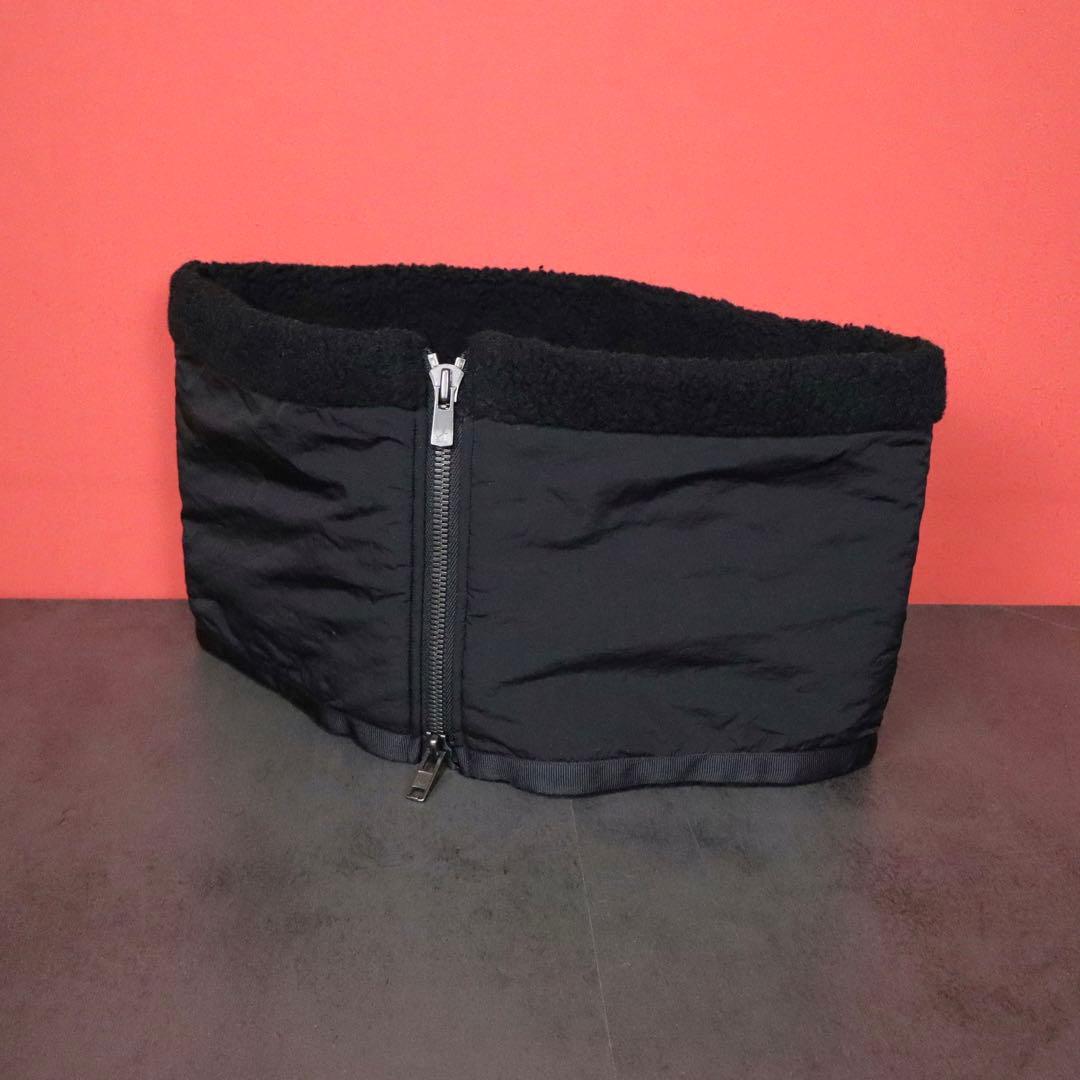 【モード】FUMITO GANRYU ジップデザイン ナイロン ネックウォーマー