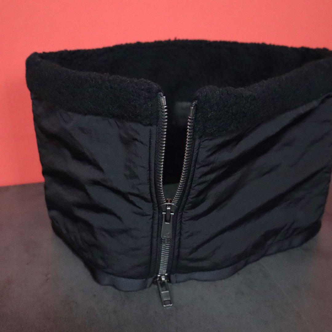 【モード】FUMITO GANRYU ジップデザイン ナイロン ネックウォーマー