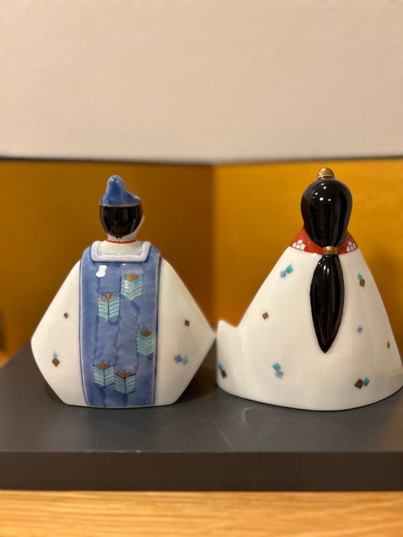 雛人形　伊万里焼（鍋島焼）伝統雛人形 陶器製