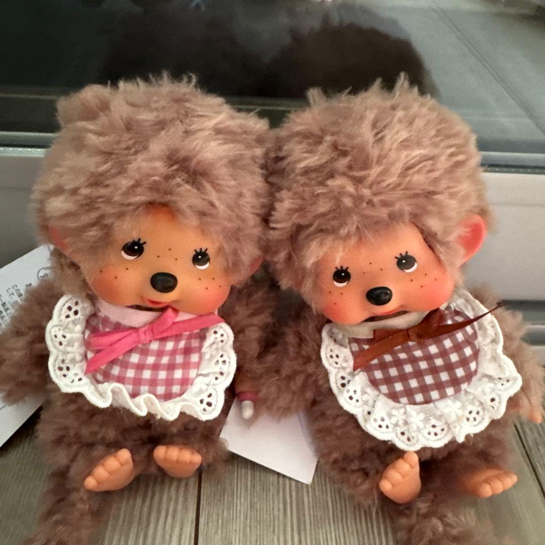 もこもこスウィートブラウン モンチッチ　ピンクセットす