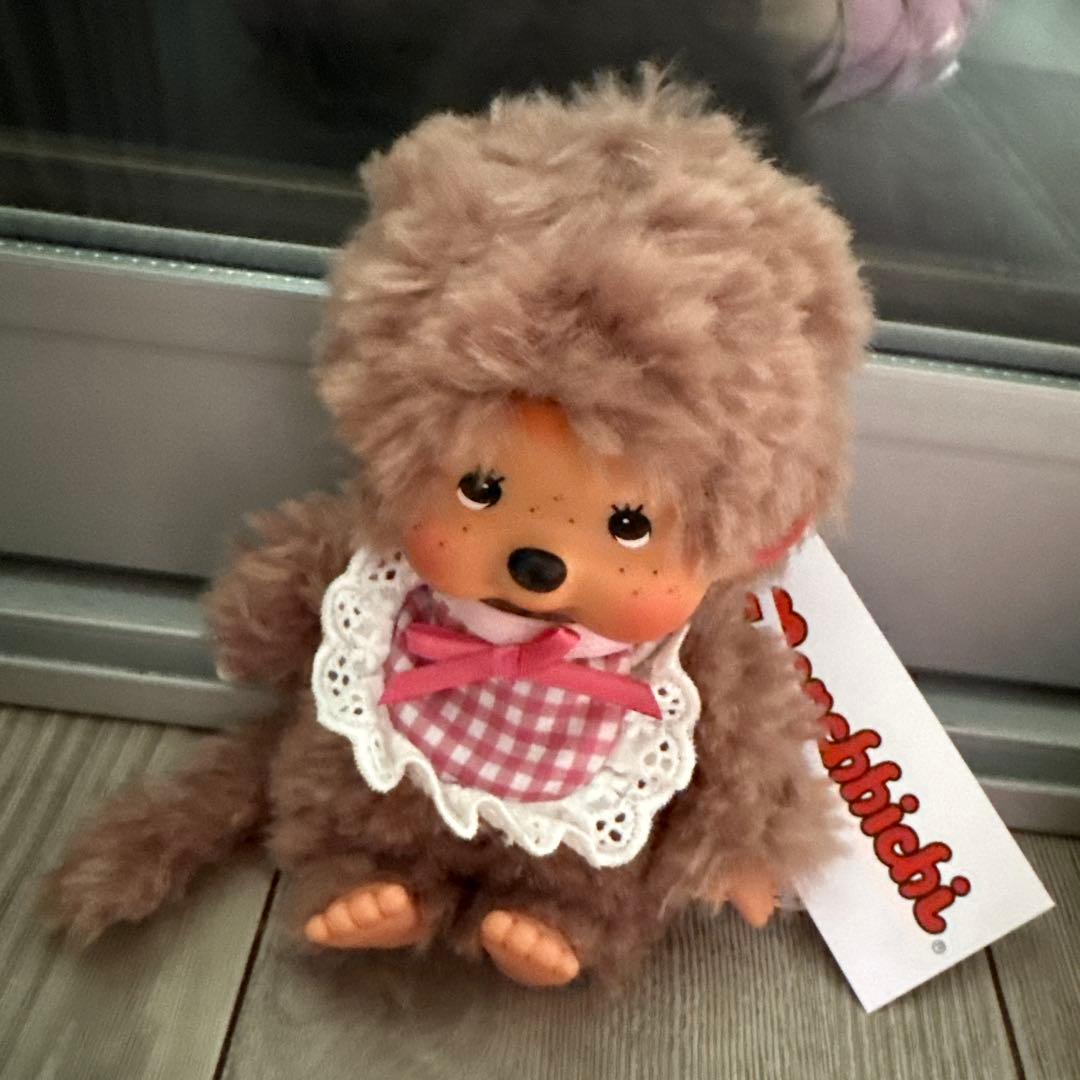 もこもこスウィートブラウン モンチッチ　ピンクセットす