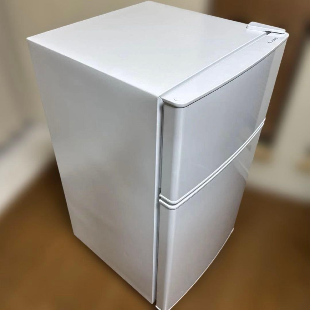 ELSONIC 2024年製 冷蔵庫 2ドア/右開き/85L