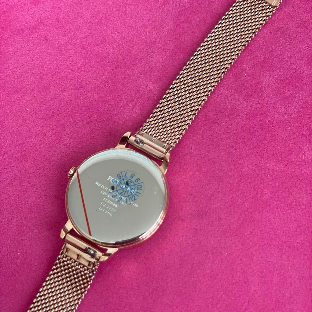 未使用　稼働中　PAUL&JOE ポール&ジョー 腕時計　クリザンテーム