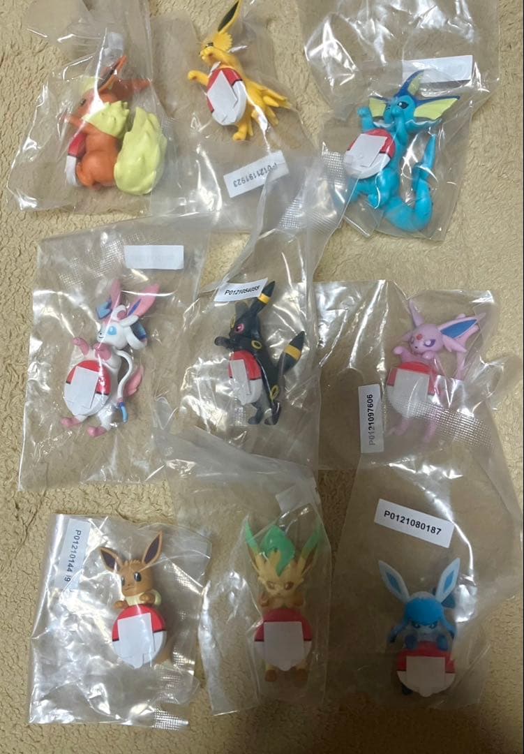 ポケモン 一番くじ F賞 街歩きちらりんフレンズ コンプリートセット