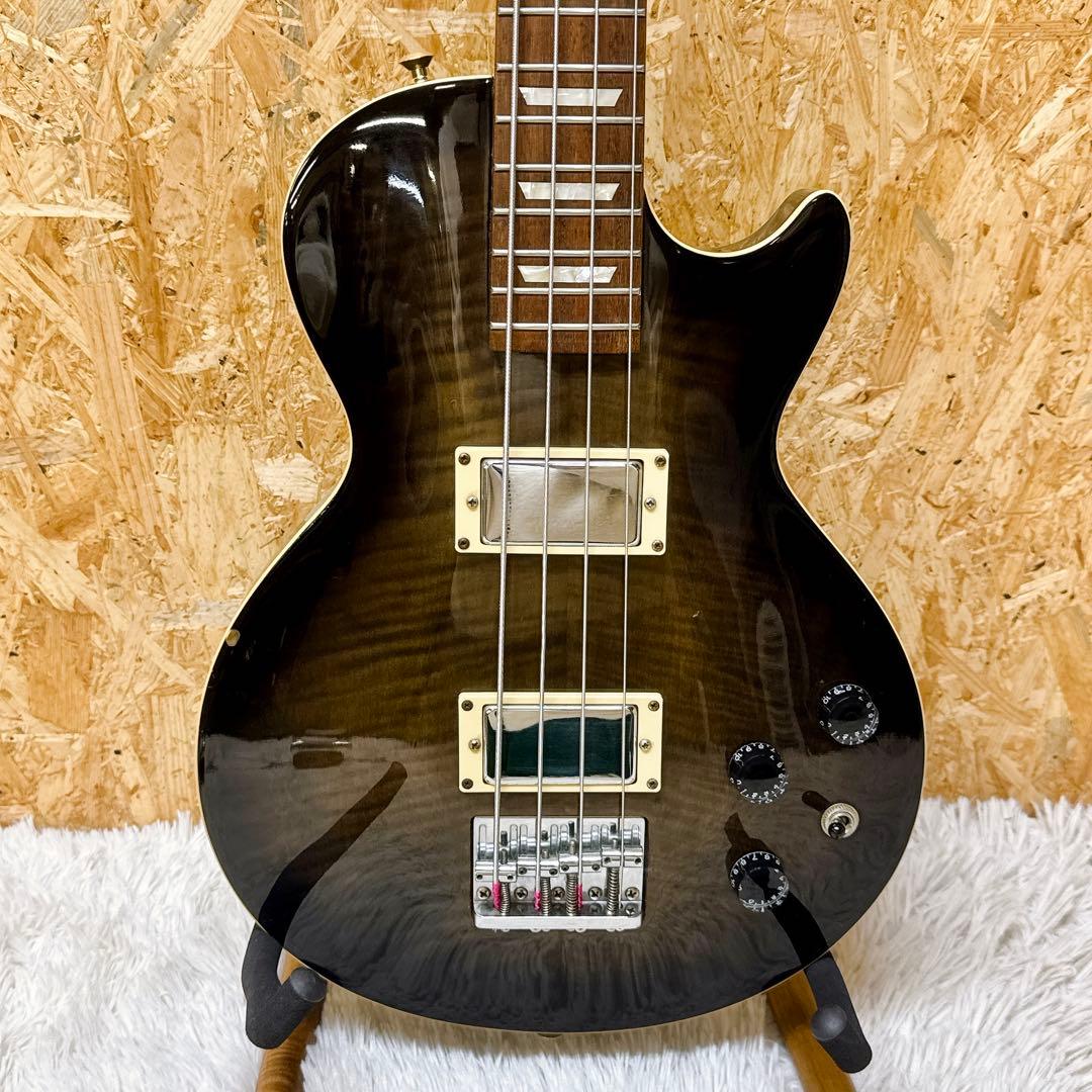 GrassRoots フレイムメイプルトップ レスポールベース シースルカラー