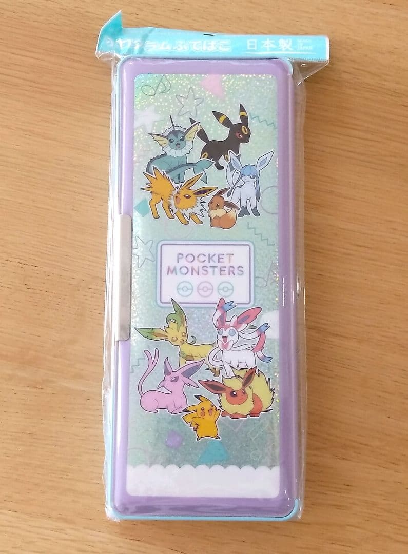 ポケモン　文房具セット　パステルフレーク　筆箱2B鉛筆キャップ定規消しゴムのり