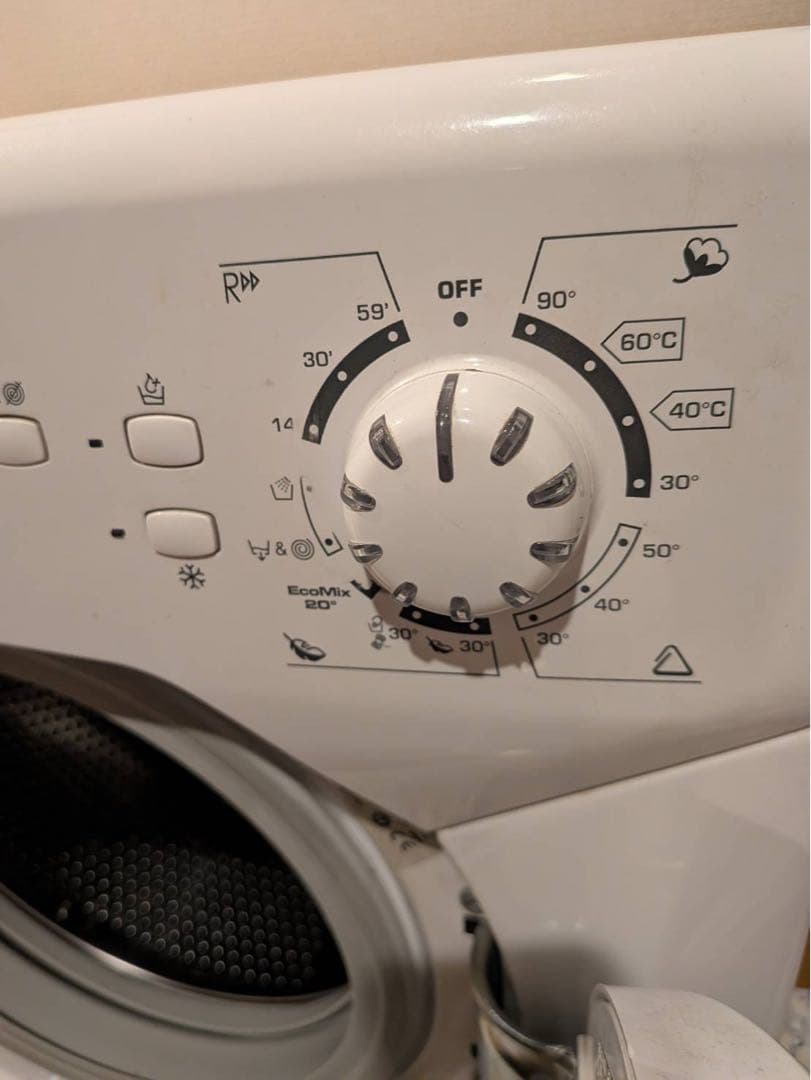 CANDY　小型洗濯機　AQUA08351D 　乾燥洗濯機 2018年製