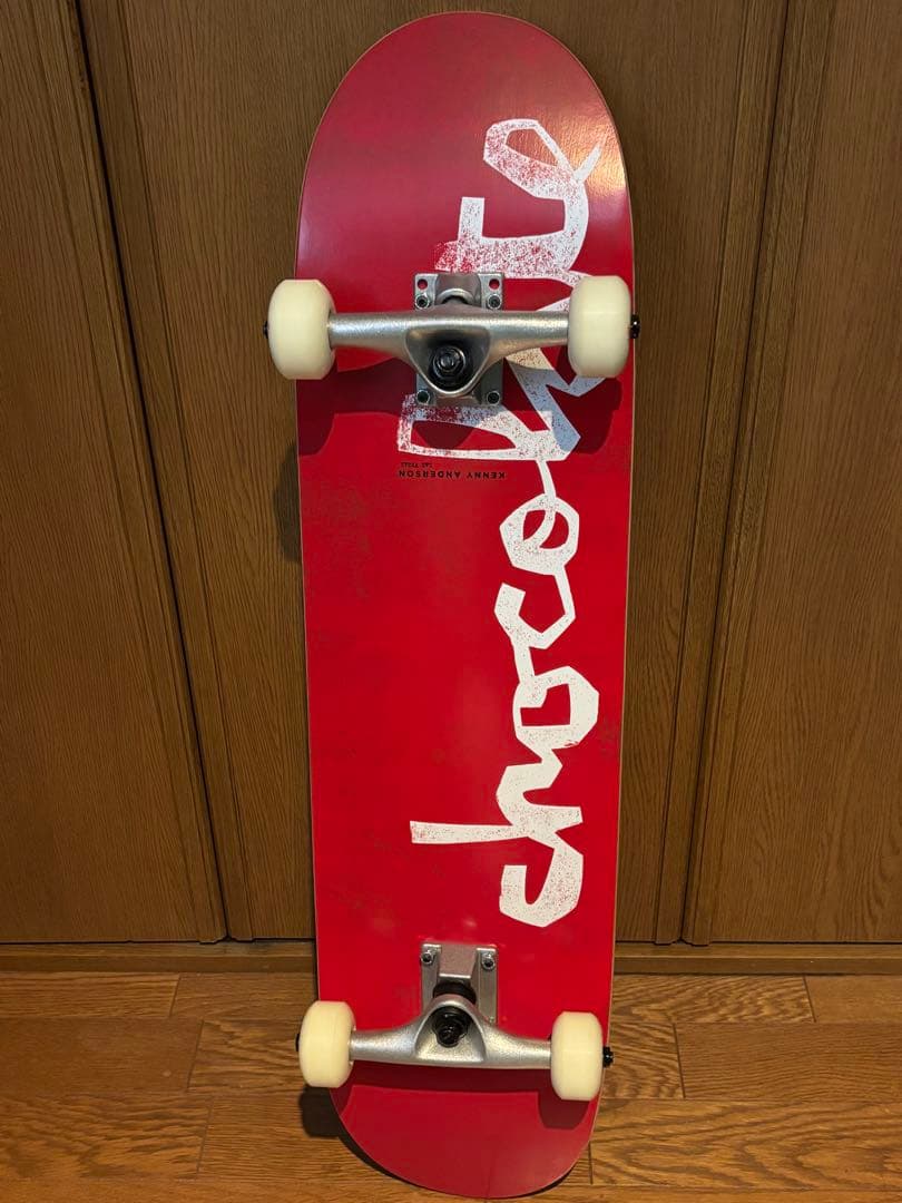 chocolate スケートボード コンプリート 赤