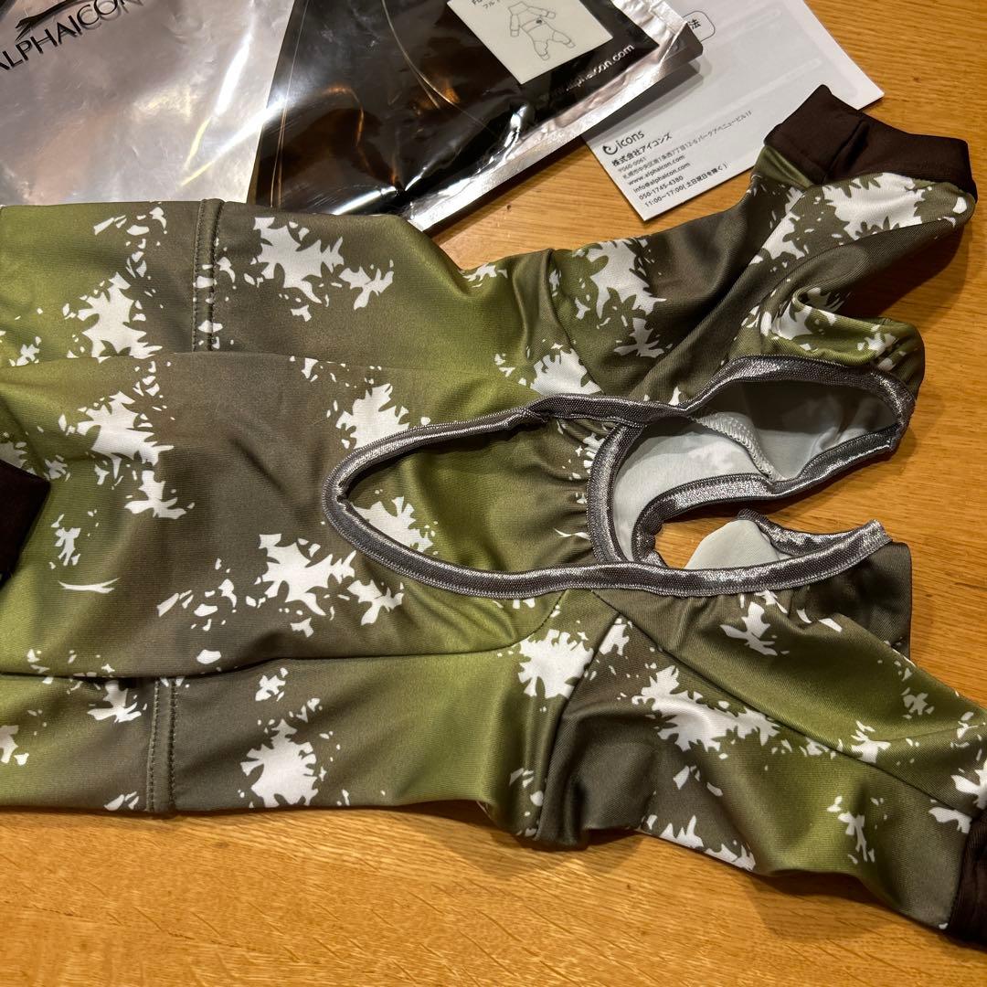 ALPHAICON FULL DOG GUARD　フルドッグガード⭐︎L⭐︎カーキ