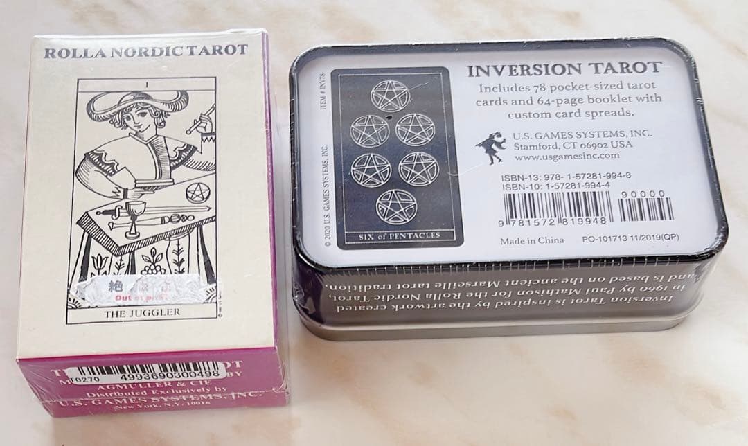 【レア入手困難未開封】ローラノルディックタロット&インバージョンタロット