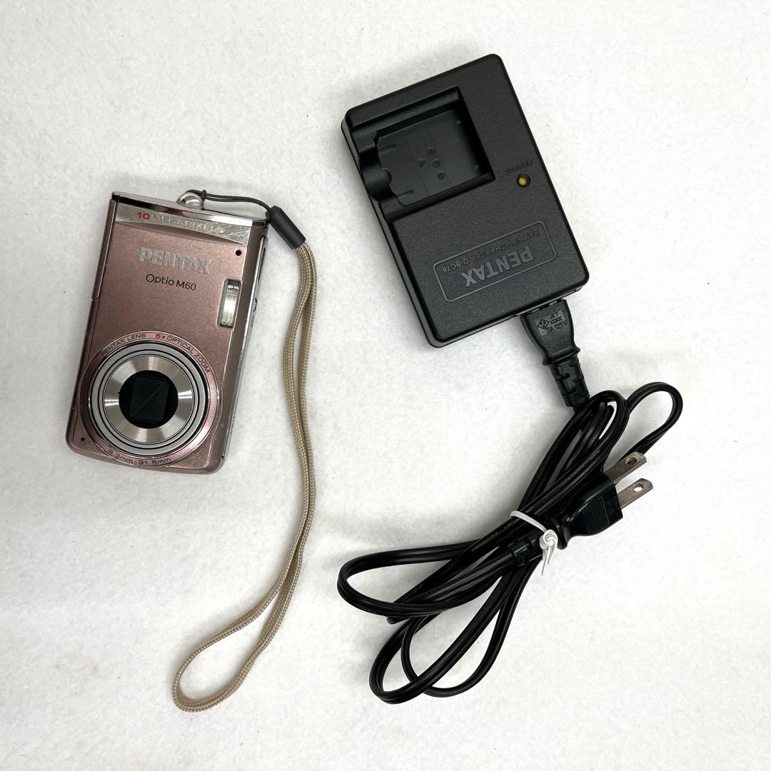 【T】売り尽くし✨PENTAX Optio M60 ピンク 10メガピクセル