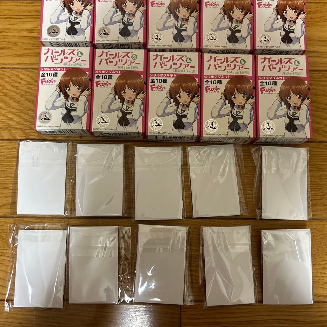 ガールズ&パンツァー メタルマグネット10種コンプリートセット