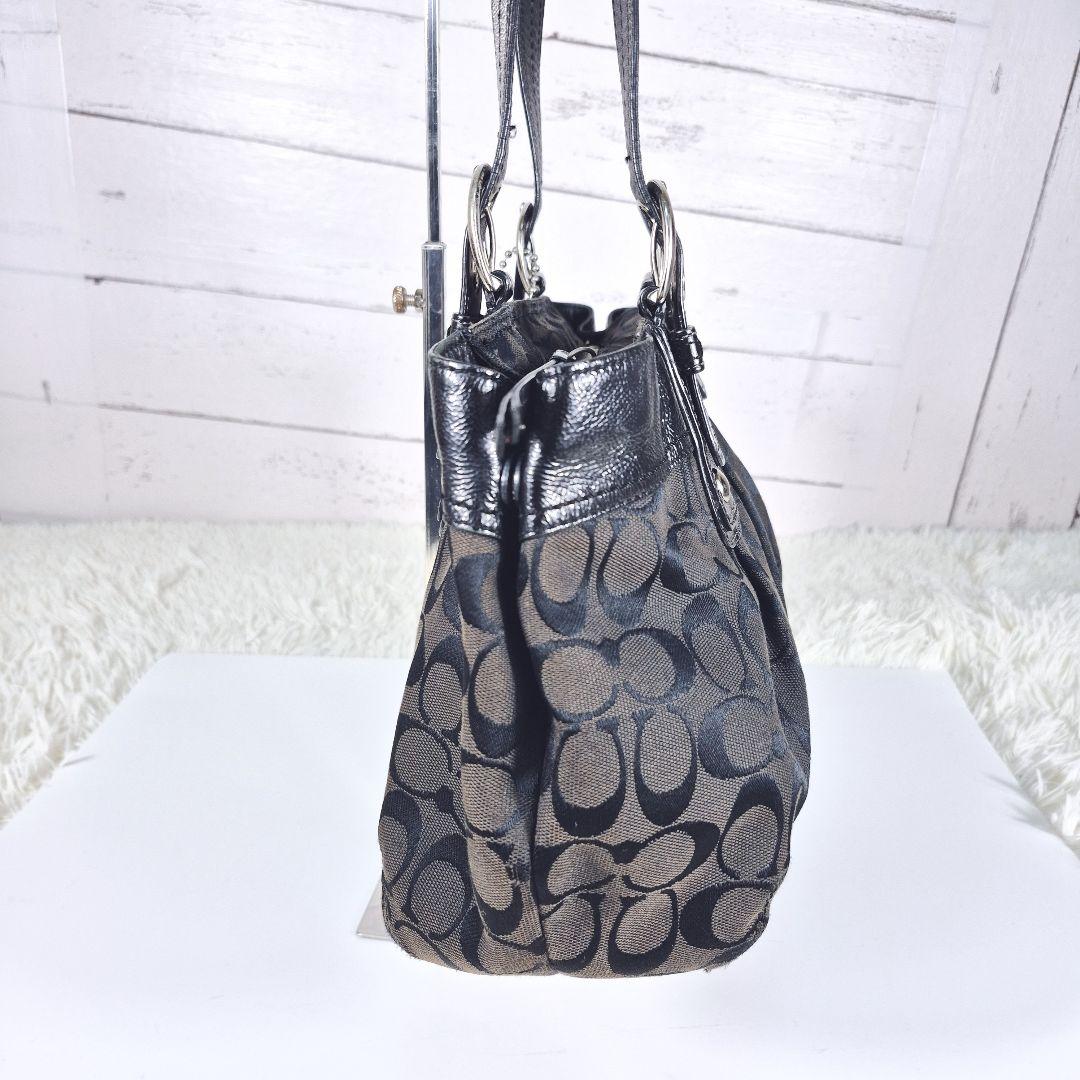 バッグ COACH archive shoulder bag black soho