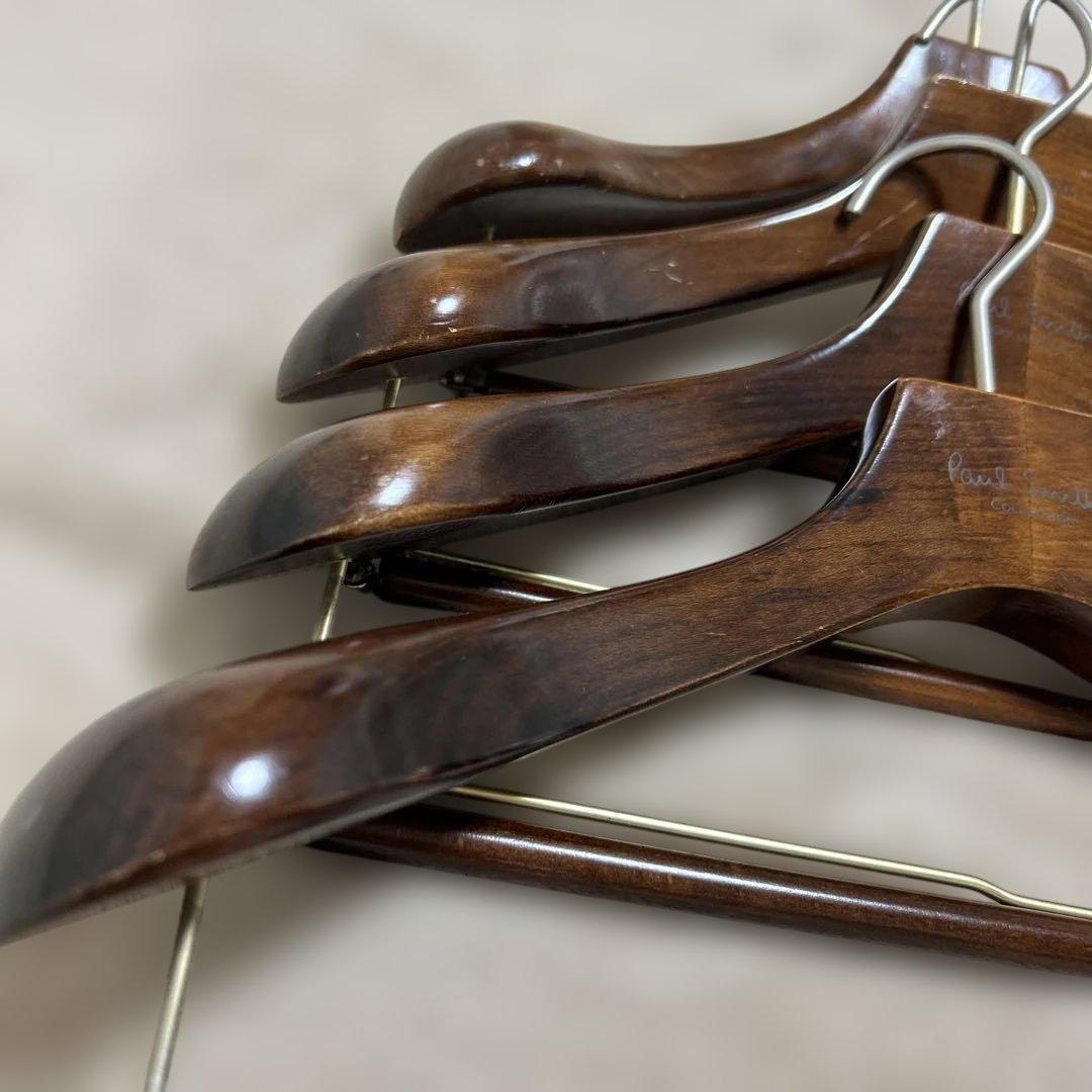 Paul Smith Collection 木製 太ハンガー 3本セット