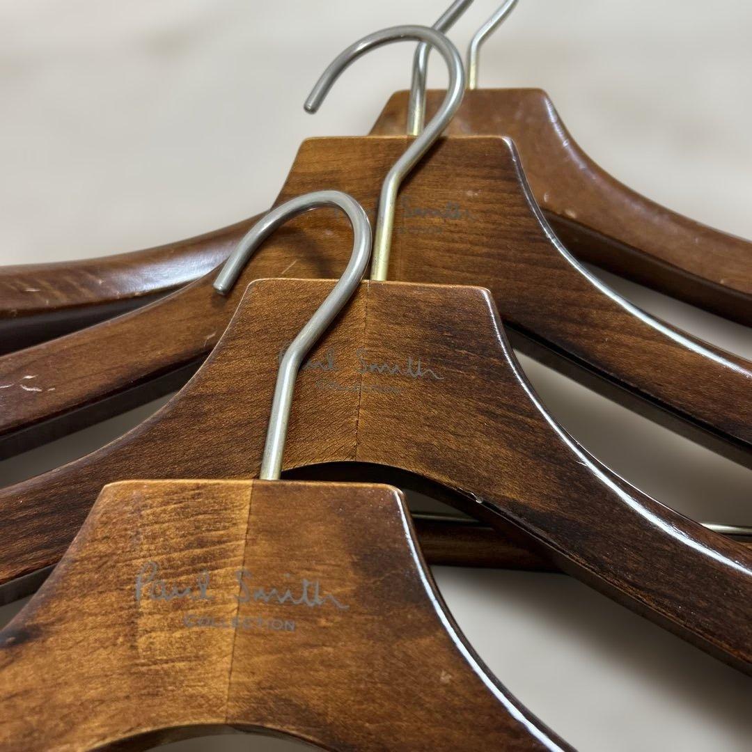 Paul Smith Collection 木製 太ハンガー 3本セット