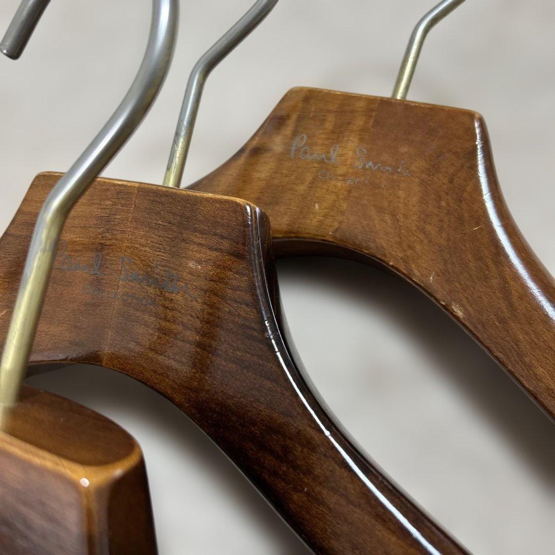 Paul Smith Collection 木製 太ハンガー 3本セット