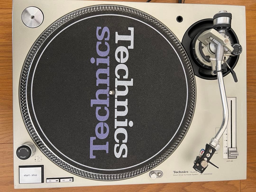 Technics SL-1200MK3D ×2台 DJミキサー・収納ケース付き