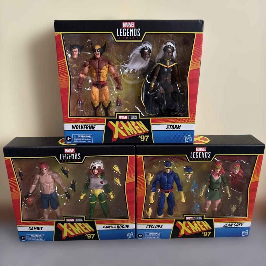 新品未開封マーベルレジェンド X-MEN 97 2pack 3セット
