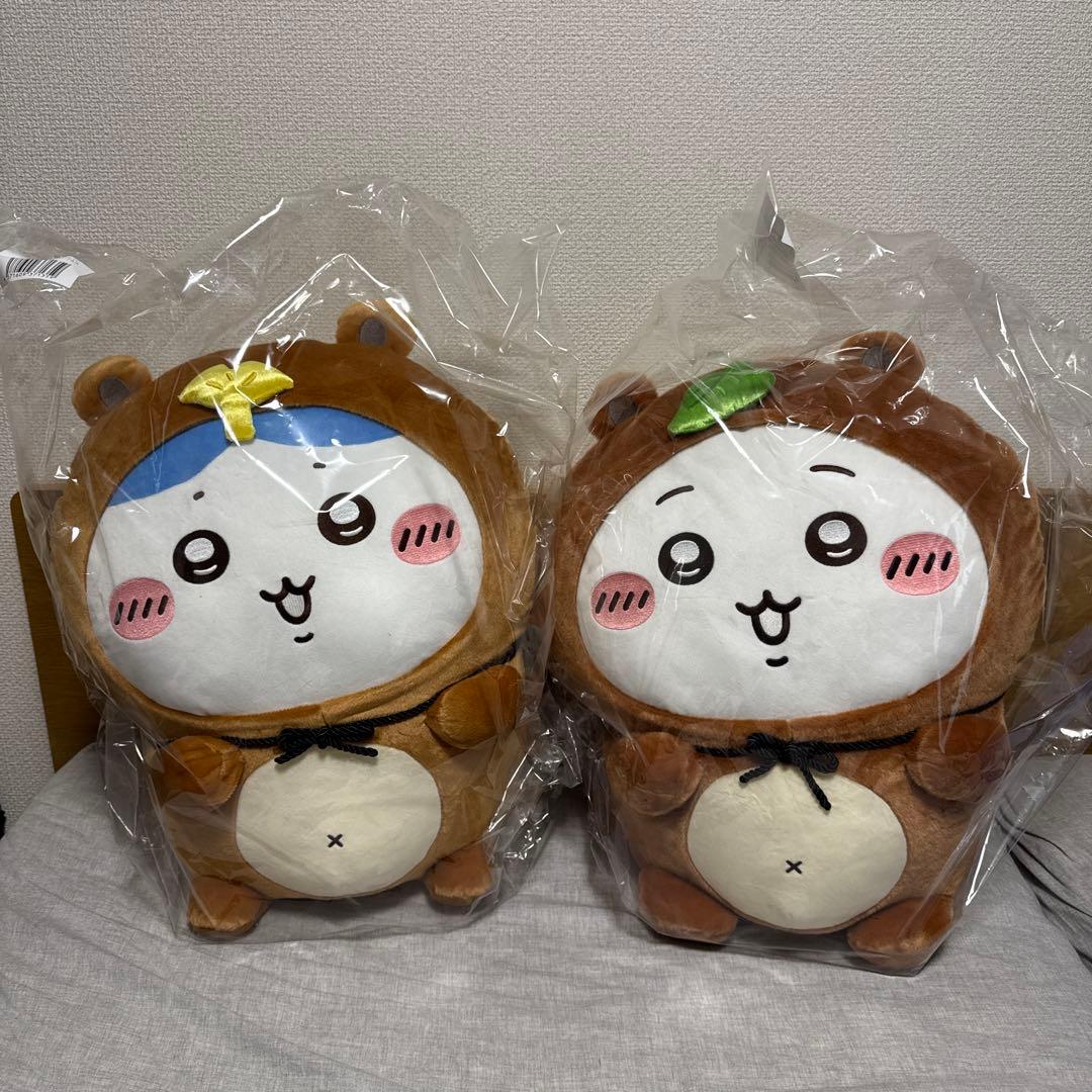 ちいかわ　たぬきだもんくじ　A賞　ちいかわ　ハチワレ