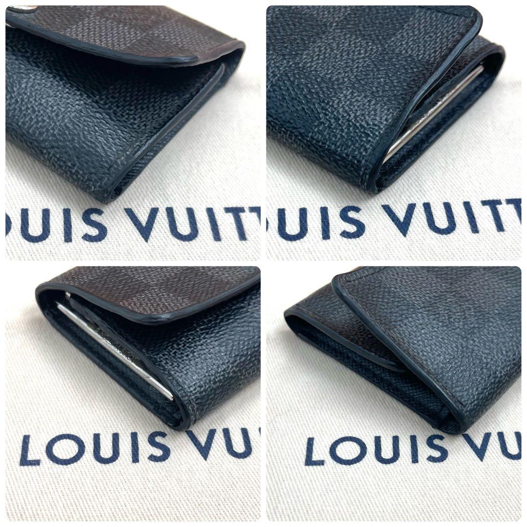 ＜良品＞　ルイヴィトン ダミエ グラフィフィット　キーケース　6連 　852