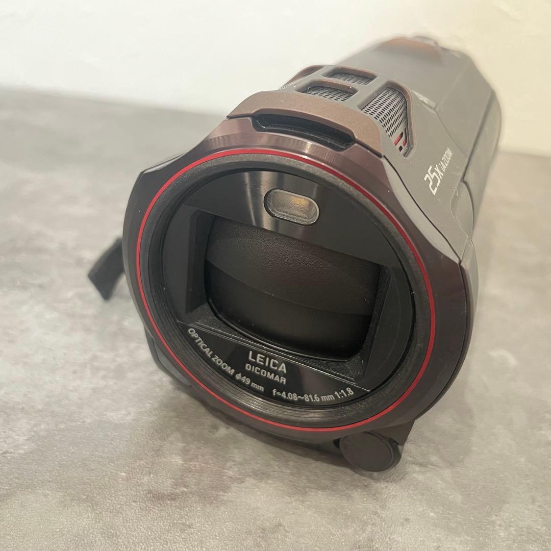 【美品、本日限定値下げ】Panasonic 4K ビデオカメラ 25倍ズーム