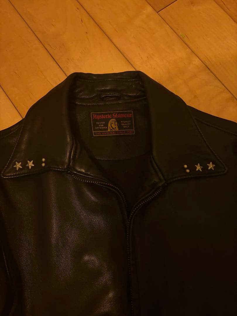 Hysteric Glamour シングルライダースジャケット　Mサイズ