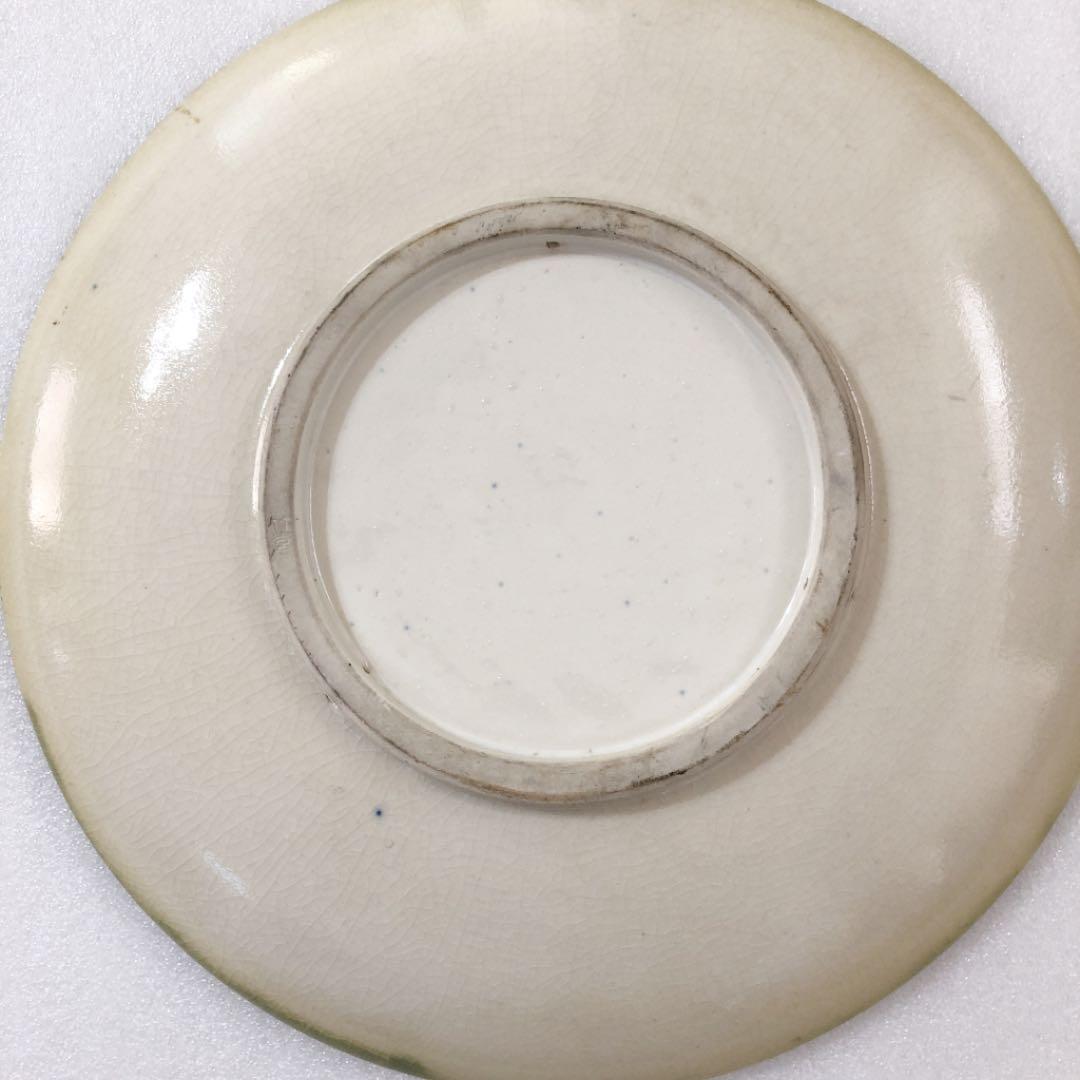 【美品】陶器 中国 皿絵 絵皿
