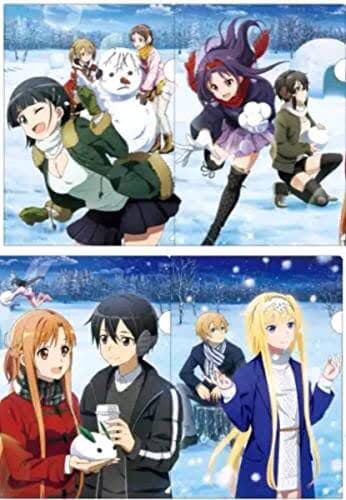 ●ソードアートオンライン　クリアファイル　4つセット●