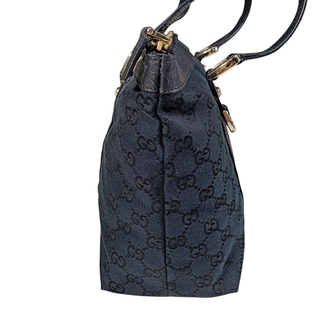 美品♪︎GUCCI ショルダーバッグ アビーライン キャンバス レザー GG柄