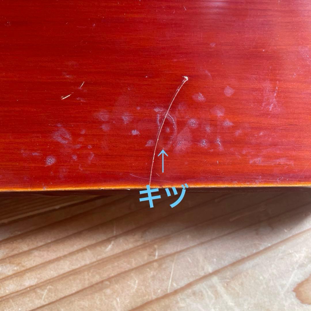 飛騨春慶塗りの蓋付き文箱