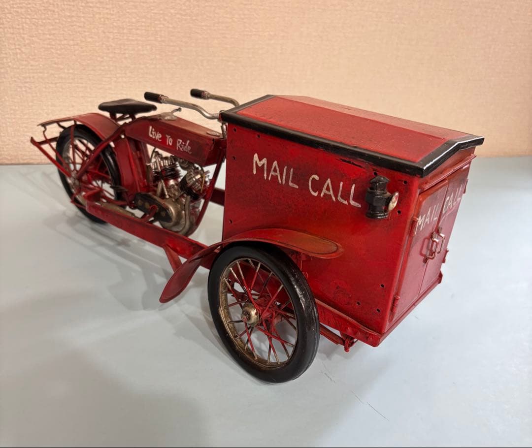 ＜郵便車＞（時代を築いた働く車ブリキ頒布会）#⑦