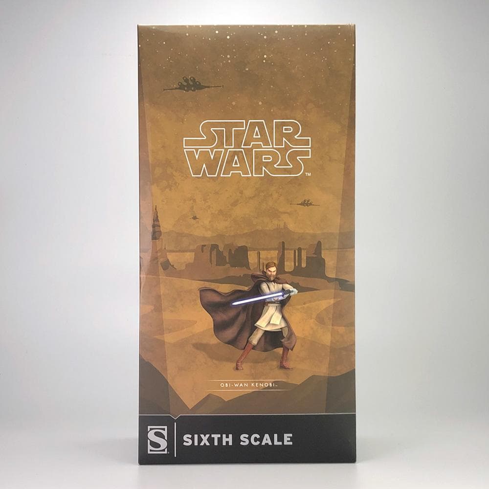 クローン・ウォーズ【オビ＝ワン・ケノービ】1/6フィギュア　サイドショウ