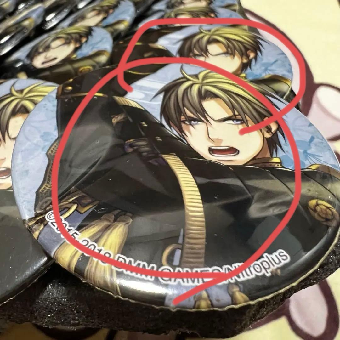 へし切長谷部 102点セット 缶バッジ 極特別版C 戦闘 トイプラ 刀剣乱舞