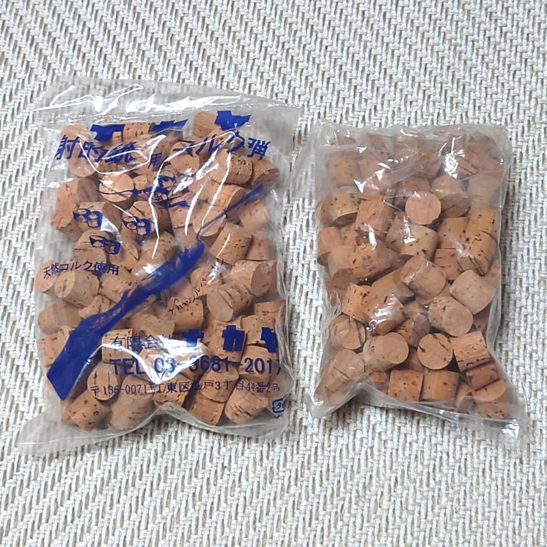 【美品】 射的銃 ナカヤ シルバー コルク銃 コルク付き 縁日 お祭り レトロ