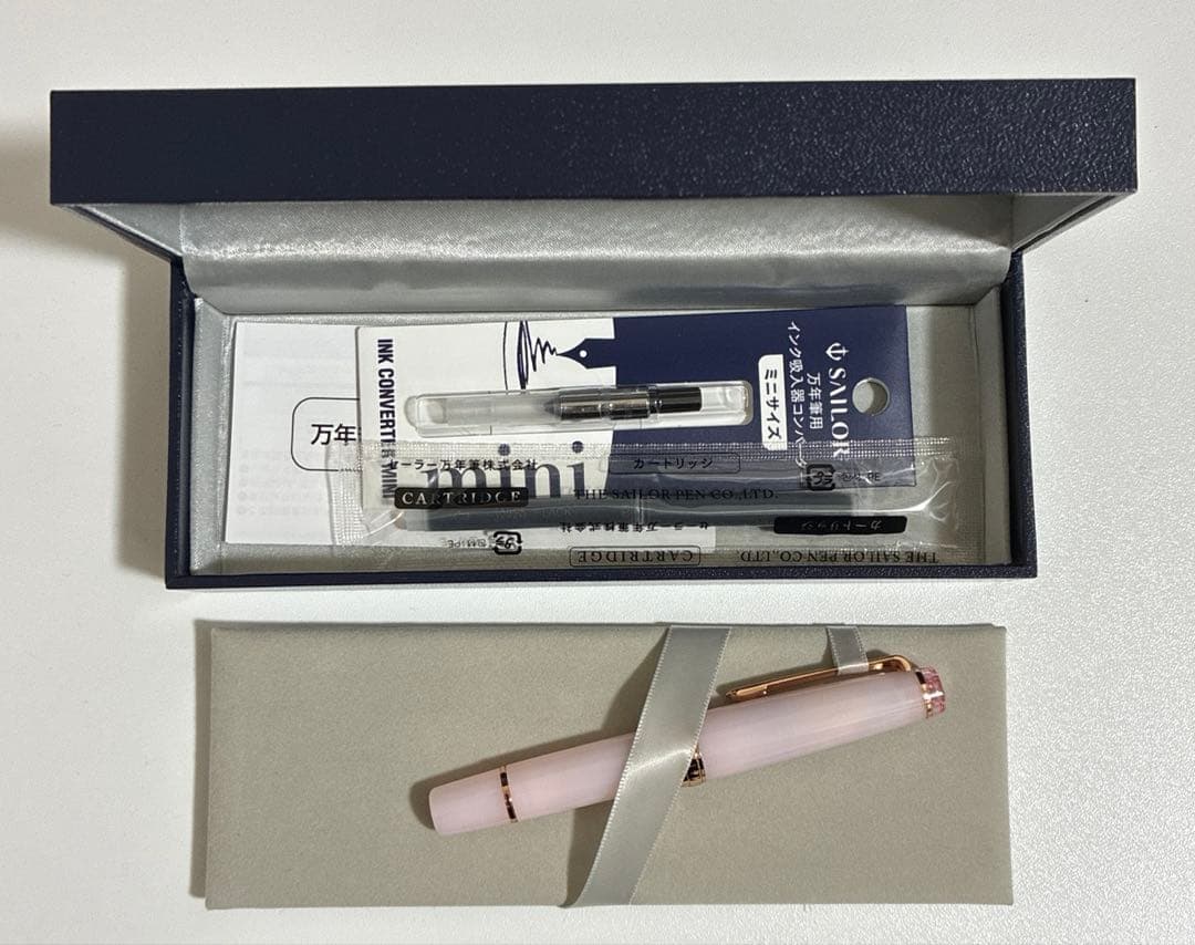 久保桜ブルームピンク・万年筆 パルム 細字 (F)