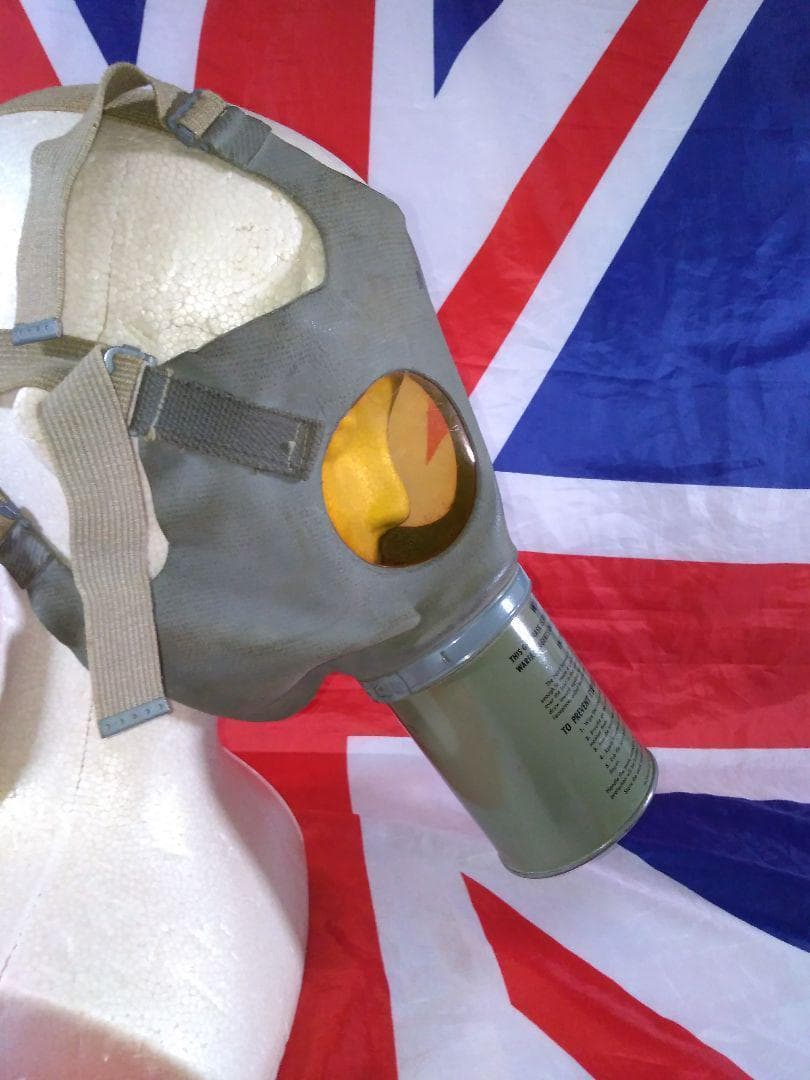アメリカ M1A2-1-1ガスマスク＋バッグ