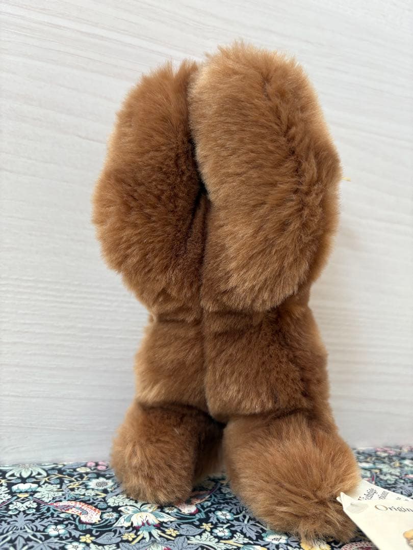 タグ付　シュタイフ　Floppy Bear ぬいぐるみ　寝そべり　テディベア