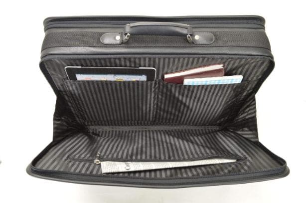 新品 アタッシュケース A3書類対応 2層式 法衣カバン ソフト 大容量