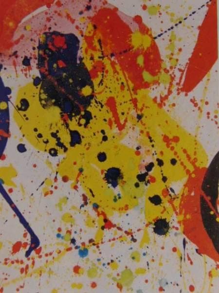 SAN FRANCIS、UNTITLED、海外版超希少レゾネ、新品高級額装付