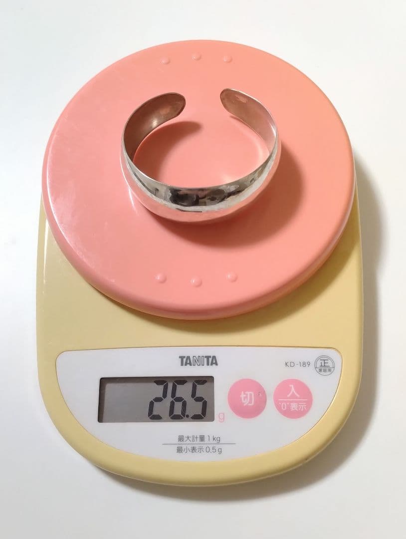 シルバー925 バングル（手首周り約17cm）