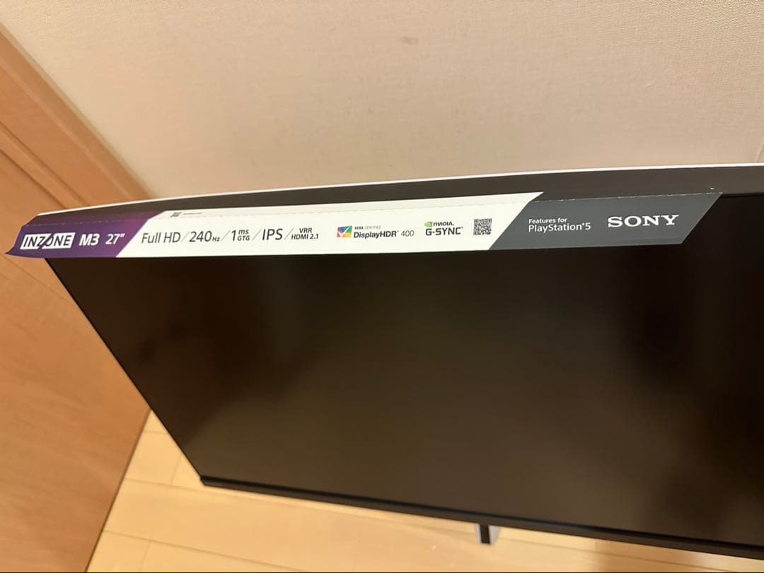 【ラストプライス】SonyINZONEM3 SDM-F27M30ゲーミングモニタ