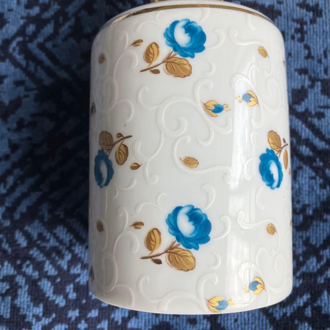 【美品⭐️イタリア製】T.Limogesリモージュ青い花柄 バスルーム3点セット