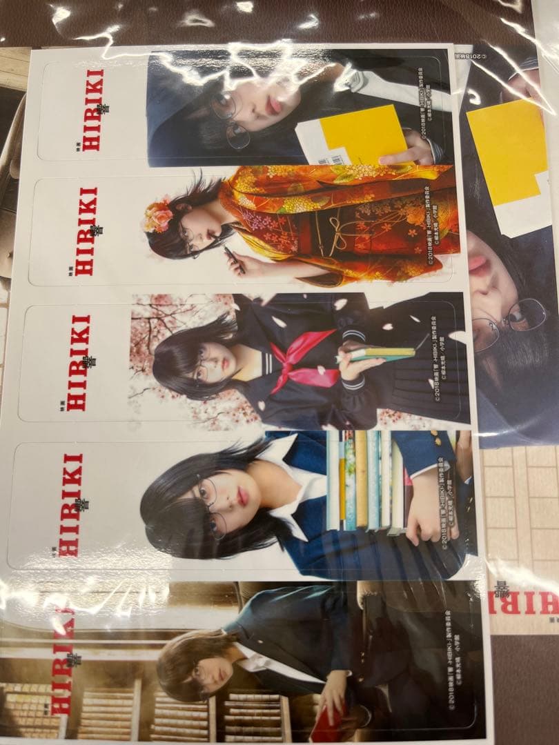 響-HIBIKI- Pontaカード 平手友梨奈