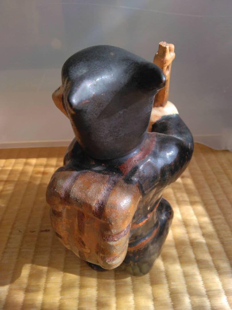 アンティークのらくろ　置物