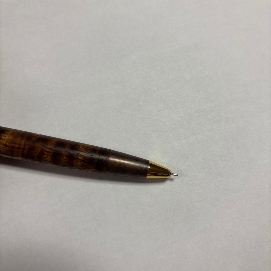 野原工芸　MP ハワイアンコアカーリー　斑紋孔雀色金具　本店限定　固定式口金　①