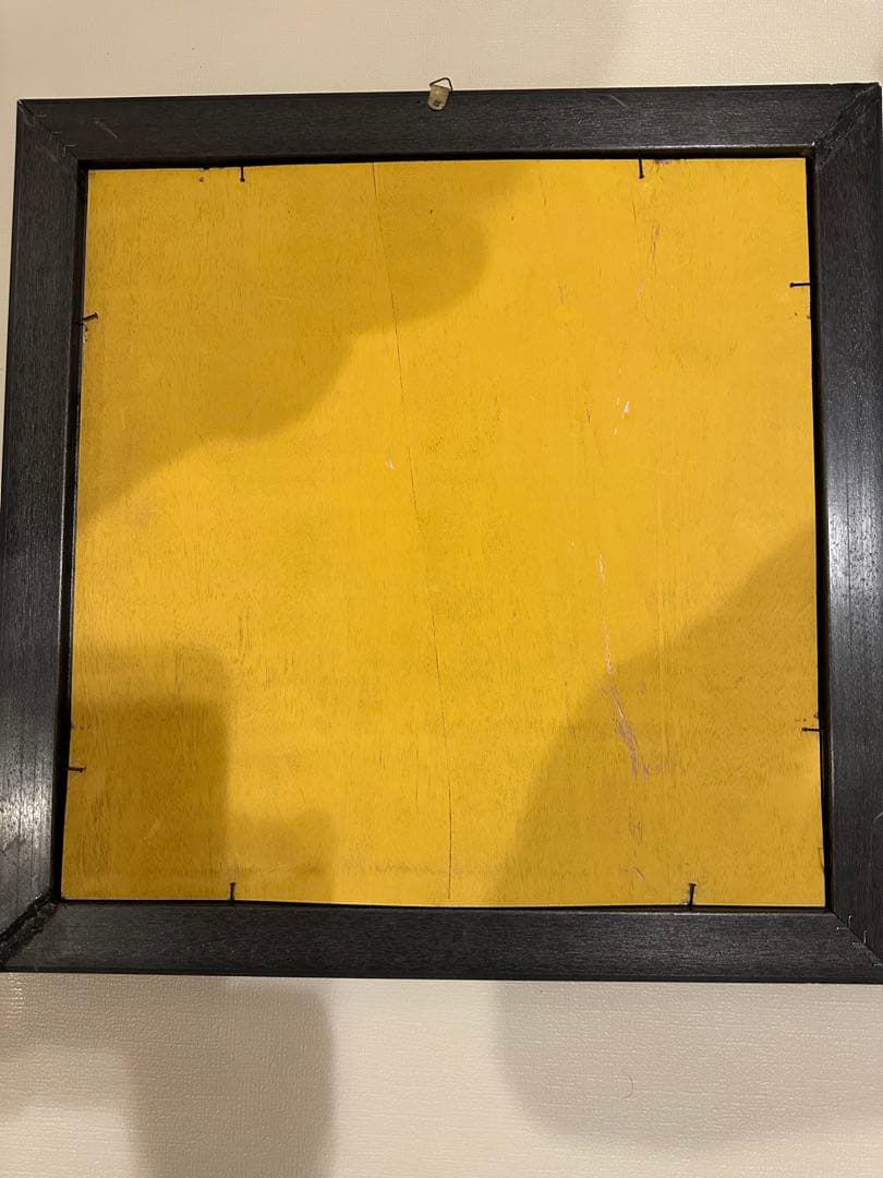 1960年代　ミッドセンチュリー　金色の龍 刺繍アート フレーム付き