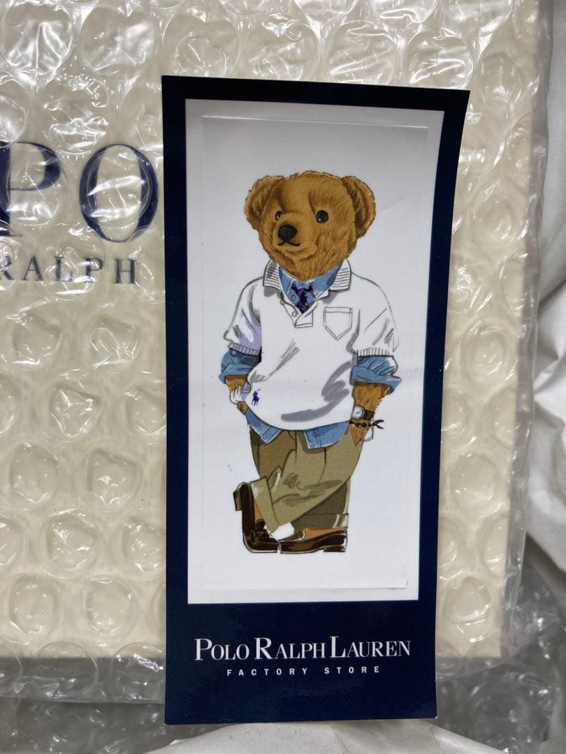 ポロラルフローレン　未開封2023限定ポロベア　ステッカーおまけ付き